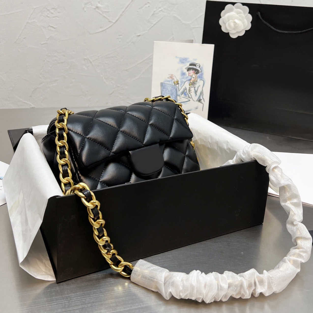 CC Bag Wallets Diamond Lattice bag mini square flap fat Bags wallet Messenger 2022 Luxurys Top designers Quality Women Knitting chains Threa, No bags
CC Bag Wallets Diamond Lattice bag mini square flap fat Bags wallet Messenger 2022 Luxurys Top designers Quality Women Knitting chains Threa, No bags