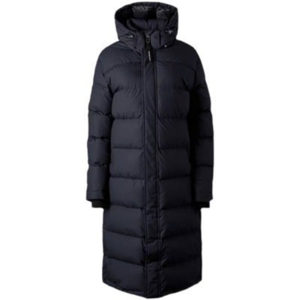 Women's Down Parkas White Goose Jacket Puffs Medium Length Tna Over Knee Super Thick Off Cap PUFF Bread Pole 221205