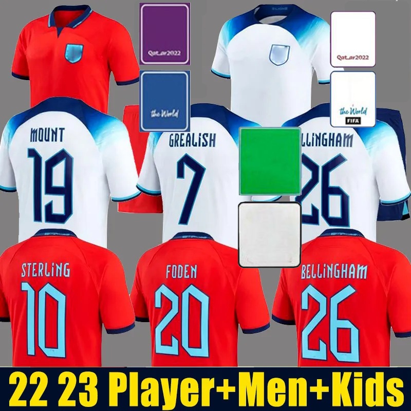 22 23 STERLING soccer jersey KANE RASHFORD SANCHO GREALISH MOUNT FODEN HENDERSON SAKA Englands 2022 world cup football top shirt men kids kit sets uniforms, Gradient
22 23 STERLING soccer jersey KANE RASHFORD SANCHO GREALISH MOUNT FODEN HENDERSON SAKA Englands 2022 world cup football top shirt men kids kit sets uniforms, Gradient