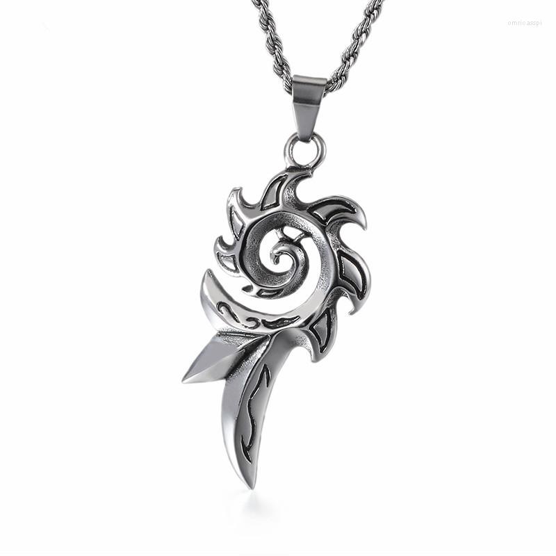 Pendant Necklaces Unique Special Symbol Necklace For Men Ethnic Stainless Steel Creative Chain Jewelry
Pendant Necklaces Unique Special Symbol Necklace For Men Ethnic Stainless Steel Creative Chain Jewelry