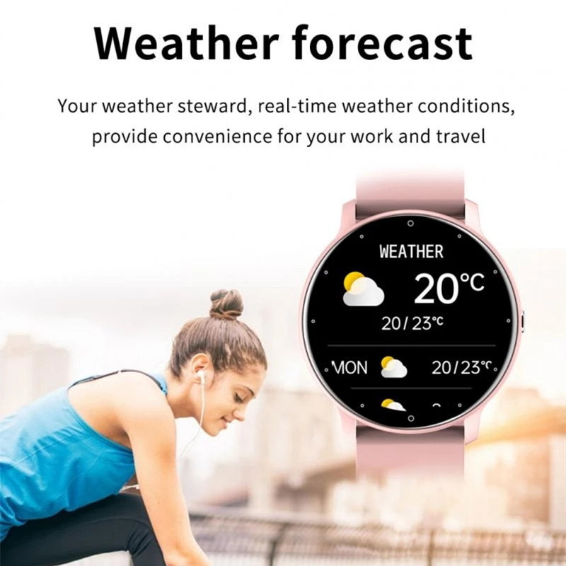 ZL02D Smart Watch Men Lady Sport Fiess Smartwatch Sleep Heart Rate Monitor Waterproof For IOS Android Bluetooth Phone free shipping
