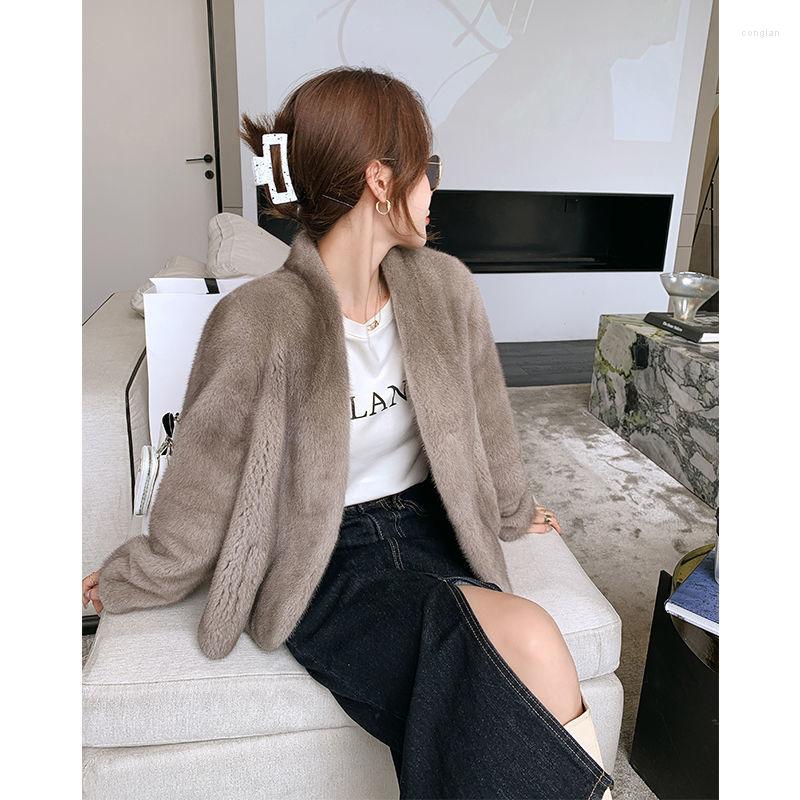 Women' Fur 2022 Women' Real Jacket Winter Warm Coat Casual Loose Mink Ladies Solid Long Sleeve Coats F56, Baise
Women' Fur 2022 Women' Real Jacket Winter Warm Coat Casual Loose Mink Ladies Solid Long Sleeve Coats F56, Baise