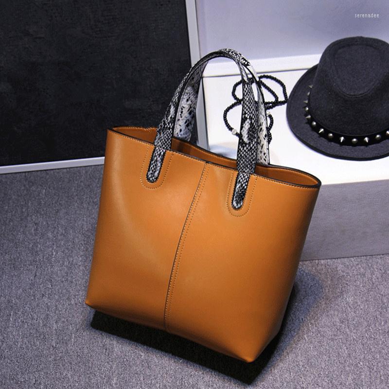 Evening Bags High Quality 2023 Guangzhou Big Bucket Bag Fashion Leather Women's Cowhide Handbag, Brown
Evening Bags High Quality 2023 Guangzhou Big Bucket Bag Fashion Leather Women's Cowhide Handbag, Brown