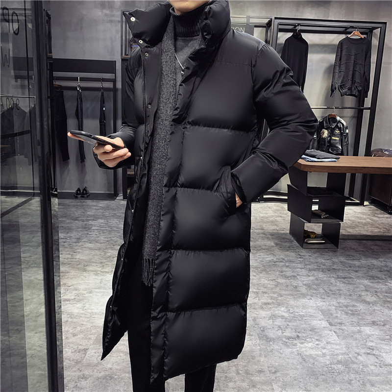 Men s Down Parkas Winter Padded Jacket Korean Fashion Trend Thickening and Lengthening Stand collar Mid length Men Coat 221206, Black
Men s Down Parkas Winter Padded Jacket Korean Fashion Trend Thickening and Lengthening Stand collar Mid length Men Coat 221206, Black