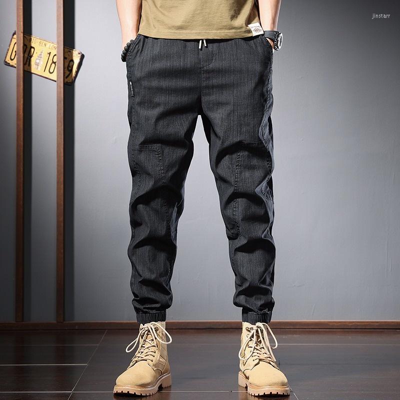 Men's Pants Summer Casual Men Fashion Korean Style Lightweight Black Elastic Waist Drawstring Joggers Trousers
Men's Pants Summer Casual Men Fashion Korean Style Lightweight Black Elastic Waist Drawstring Joggers Trousers