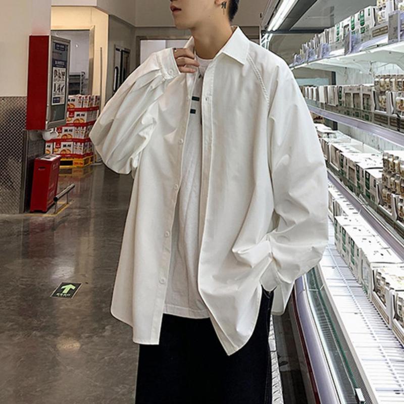 Men's Casual Shirts Shirt Coat Stylish Spring Loose Fit Solid Color Work Thin Style, Black
Men's Casual Shirts Shirt Coat Stylish Spring Loose Fit Solid Color Work Thin Style, Black