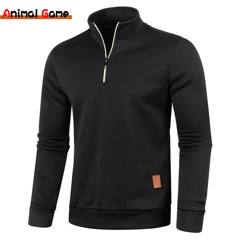 Men' Sweaters Thicker Sweatshirts Half Zipper Pullover for Male Hoody Man Sweatshir Autumn Solid Color Turtleneck 4XL 221206, Pure color dark gray
Men' Sweaters Thicker Sweatshirts Half Zipper Pullover for Male Hoody Man Sweatshir Autumn Solid Color Turtleneck 4XL 221206, Pure color dark gray
