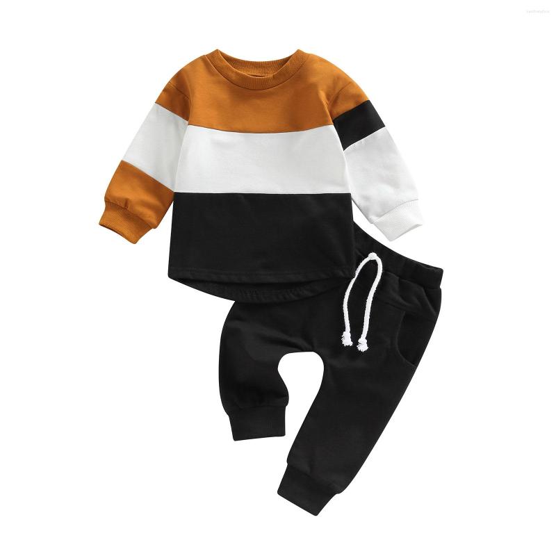 Clothing Sets 0-4Y Autumn Casual Kids Boys Clothes 2pcs Color Patchwork Long Sleeve Pullover Sweatshirt Tops Pants, Picture shown
Clothing Sets 0-4Y Autumn Casual Kids Boys Clothes 2pcs Color Patchwork Long Sleeve Pullover Sweatshirt Tops Pants, Picture shown