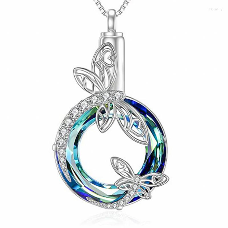 Pendant Necklaces Urn Necklace Cremation Ashes Butterfly Heart Blue Crystal Keep Memory For Family Lover Pets Jewelry
Pendant Necklaces Urn Necklace Cremation Ashes Butterfly Heart Blue Crystal Keep Memory For Family Lover Pets Jewelry