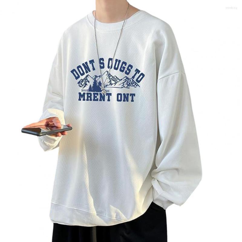 Men's Sweaters Streetwear Stylish Mountain Pattern Men Sweatshirt Young Style Letter Print Daily Clothes, Black
Men's Sweaters Streetwear Stylish Mountain Pattern Men Sweatshirt Young Style Letter Print Daily Clothes, Black