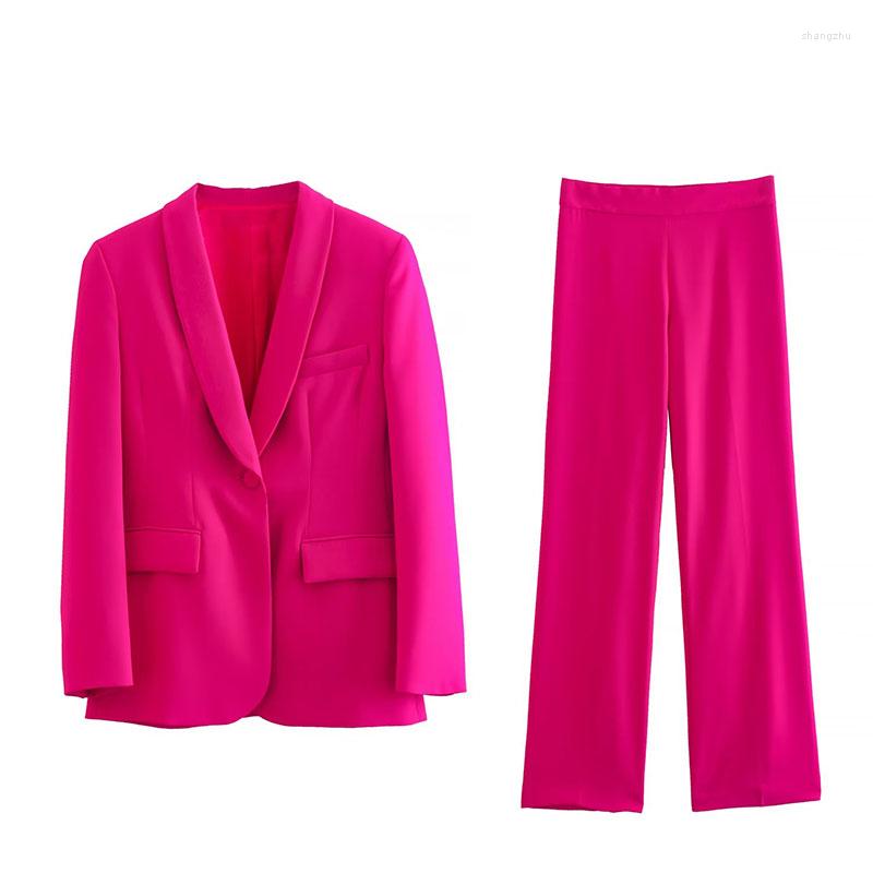 Women's Two Piece Pants ZATRHMBM 2022 Chic Fashion Single Button Women Blazer Vintage Long Sleeve Jacket Coat Patch Pocket Ladies Outerwear, Rose red
Women's Two Piece Pants ZATRHMBM 2022 Chic Fashion Single Button Women Blazer Vintage Long Sleeve Jacket Coat Patch Pocket Ladies Outerwear, Rose red
