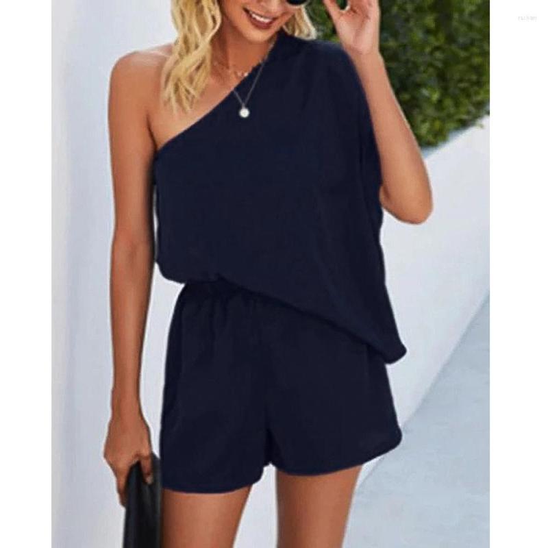 Women' Tracksuits Women Casual 2022 Summer Two Pieces Set Fashion Femme Batwing Sleeve One Shoulder Top & Pocket Detail Shorts Outfits, Blue
Women' Tracksuits Women Casual 2022 Summer Two Pieces Set Fashion Femme Batwing Sleeve One Shoulder Top & Pocket Detail Shorts Outfits, Blue