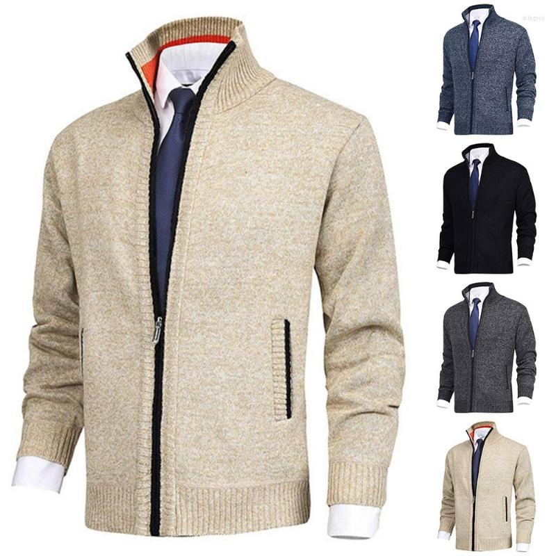 Men's Sweaters Mens Winter Funnel Collar Jacket Fashion Zip Up Fleece Coat Sweater Lined Knitted Cardigan Jumper Top, Beige
Men's Sweaters Mens Winter Funnel Collar Jacket Fashion Zip Up Fleece Coat Sweater Lined Knitted Cardigan Jumper Top, Beige