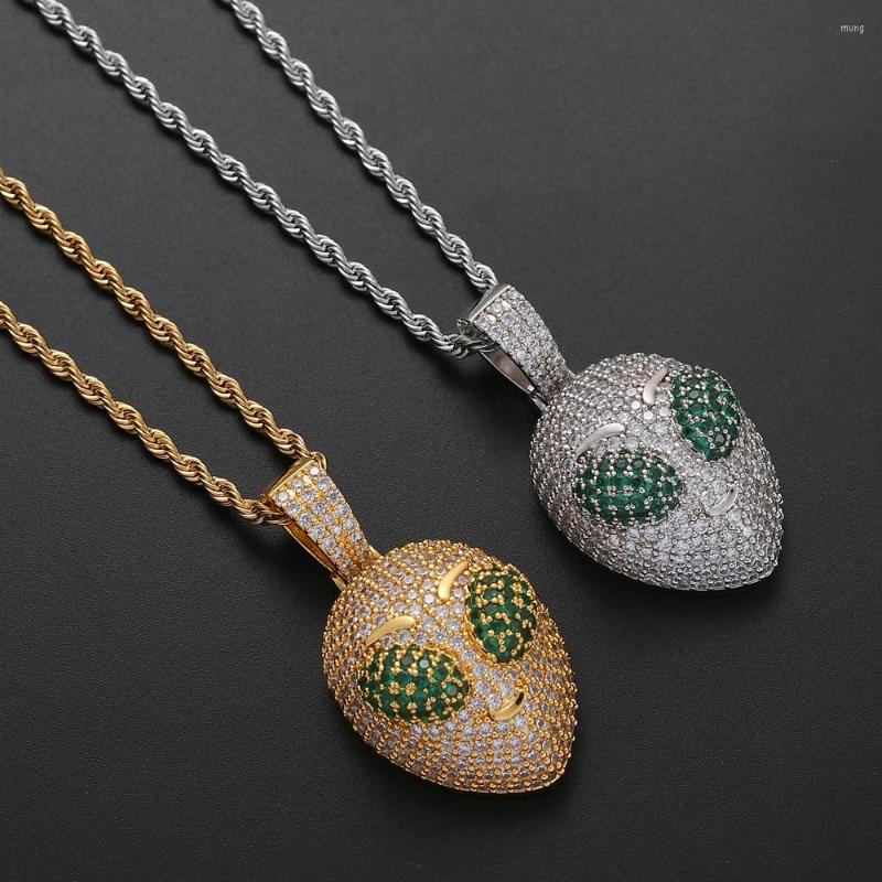 Pendant Necklaces 2 Colors Bling Zircon Necklace CZ Brass Pendants Men Hip Hop Jewelry CN215
Pendant Necklaces 2 Colors Bling Zircon Necklace CZ Brass Pendants Men Hip Hop Jewelry CN215