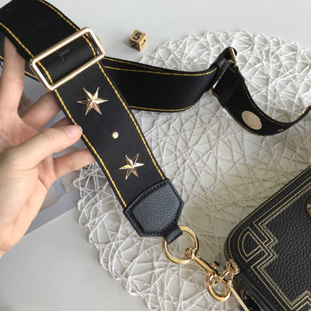 Bags Women's Camera MJ Shoulder Crossbody 2022 Leather Lychee Grain Wide Belt Pentagram Ladies Fashion Luxury Niche Stylish Multi Color Soli OIP, Black8
Bags Women's Camera MJ Shoulder Crossbody 2022 Leather Lychee Grain Wide Belt Pentagram Ladies Fashion Luxury Niche Stylish Multi Color Soli OIP, Black8