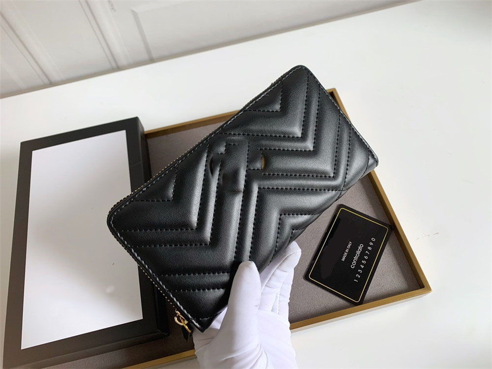 Classic Genuine Leather zipper Wallet Money Wallets Womens Luxury Quality Designer Purse Card Holders Sale Metal Letters Fashion Purses Slim Wallets For Women, Black
Classic Genuine Leather zipper Wallet Money Wallets Womens Luxury Quality Designer Purse Card Holders Sale Metal Letters Fashion Purses Slim Wallets For Women, Black