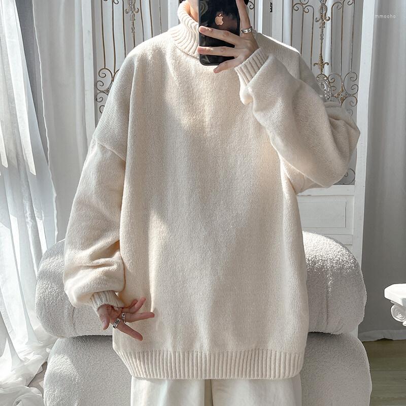 Men's Sweaters Men Turtleneck Sweater 2022 Autumn Winter Warm Harajuku Oversized Jumper Knitted Pullovers Y2k Clothes Streetwear Pull Basic, Black
Men's Sweaters Men Turtleneck Sweater 2022 Autumn Winter Warm Harajuku Oversized Jumper Knitted Pullovers Y2k Clothes Streetwear Pull Basic, Black
