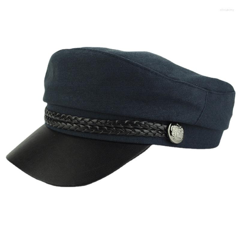 Berets Sun Casual Military Caps Woman Cotton Beret Flat Hats Captain Cap Trucker Vintage Black Sport Dad Bone Male Women's Leather Hat
Berets Sun Casual Military Caps Woman Cotton Beret Flat Hats Captain Cap Trucker Vintage Black Sport Dad Bone Male Women's Leather Hat