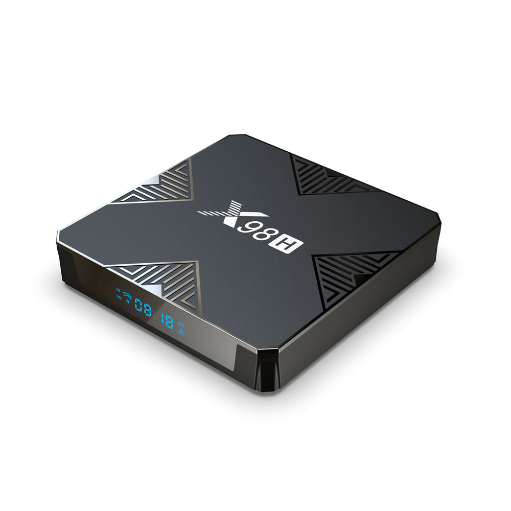 Smart TV BOX X98H Android 12 Allwinner H618 BT5.0 Wifi 6 2.4G 5G 4K Media Player Set Top Box VS T95Z PLUS