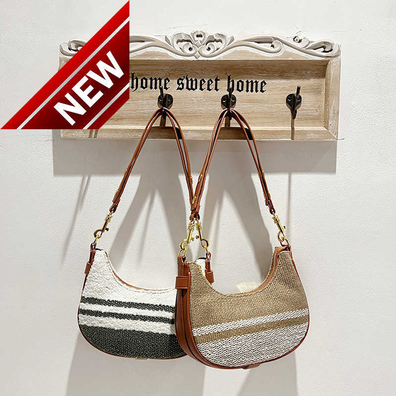 Designer Bags for Women 2023 New Women's Axillary Triumphal Arch Crescent One Shoulder Crossbody Bag Handheld Universal Factory Direct Sales, White brown
Designer Bags for Women 2023 New Women's Axillary Triumphal Arch Crescent One Shoulder Crossbody Bag Handheld Universal Factory Direct Sales, White brown