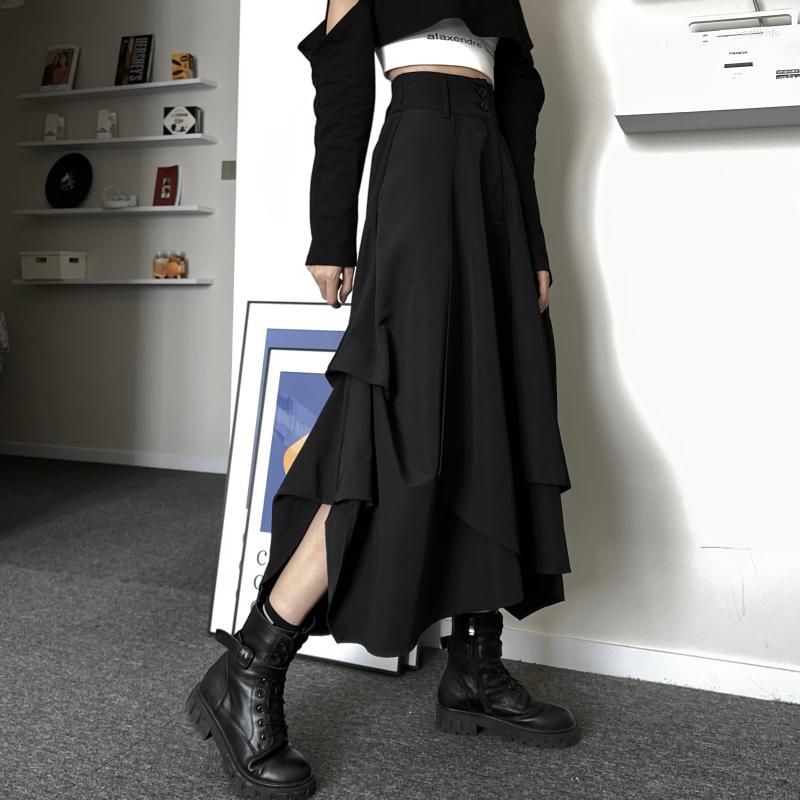 Skirts Casual Vintage Victorian Skirt Women Black High Street Korean Gothic Y2k Female Long Chic Irregular Fashion Party Clothes, Gothic skirt
Skirts Casual Vintage Victorian Skirt Women Black High Street Korean Gothic Y2k Female Long Chic Irregular Fashion Party Clothes, Gothic skirt