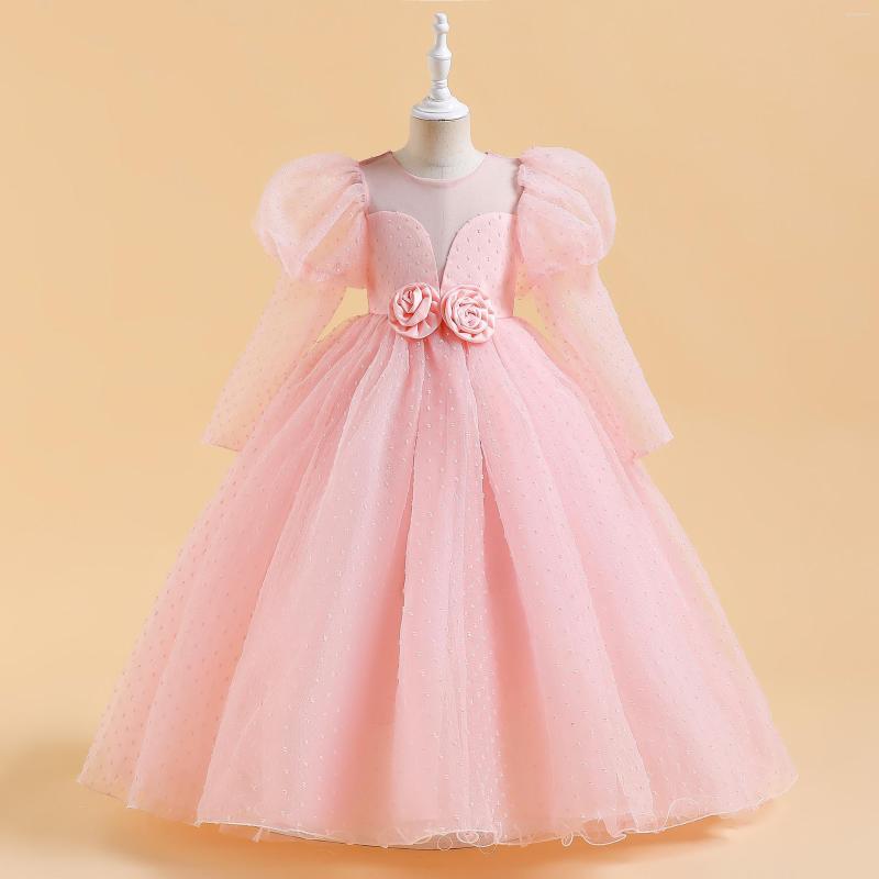 Girl Dresses Elegant Pink Long Sleeves Flower Dress For Kids Pageant Ball Gowns Wedding Bridesmaid, Lp-286 white
Girl Dresses Elegant Pink Long Sleeves Flower Dress For Kids Pageant Ball Gowns Wedding Bridesmaid, Lp-286 white