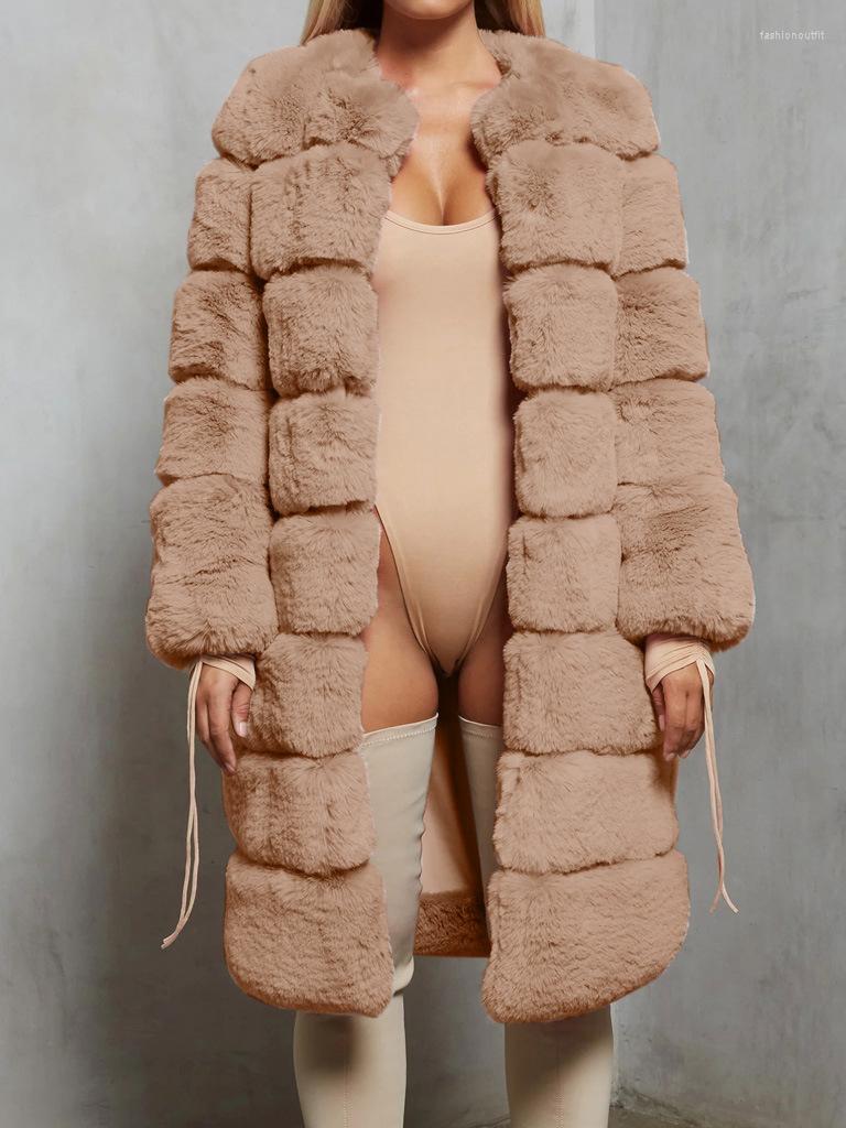 Women' Fur Fashion Faux Coats For Women 2022 Autumn Winter O-neck Long Sleeve Plush Jackets Overcoats Female Elegant Outerwear, White
Women' Fur Fashion Faux Coats For Women 2022 Autumn Winter O-neck Long Sleeve Plush Jackets Overcoats Female Elegant Outerwear, White