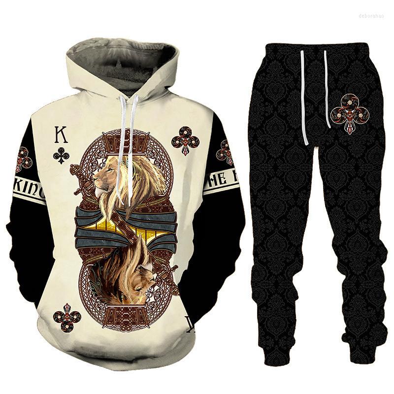 Men' Tracksuits Lion 3d Printed Hoodie Set Men Pants Suit 2022 Autumn Casual Sweashirt Pullover Tracksuit Clothing
Men' Tracksuits Lion 3d Printed Hoodie Set Men Pants Suit 2022 Autumn Casual Sweashirt Pullover Tracksuit Clothing