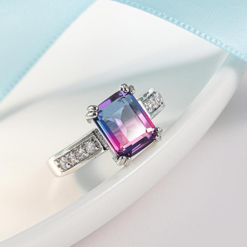 Wedding Rings Style Silver Plated Colour CZ Crystal Women Ring 2022 Korean Zircon Charm Lady Party Jewelry
Wedding Rings Style Silver Plated Colour CZ Crystal Women Ring 2022 Korean Zircon Charm Lady Party Jewelry