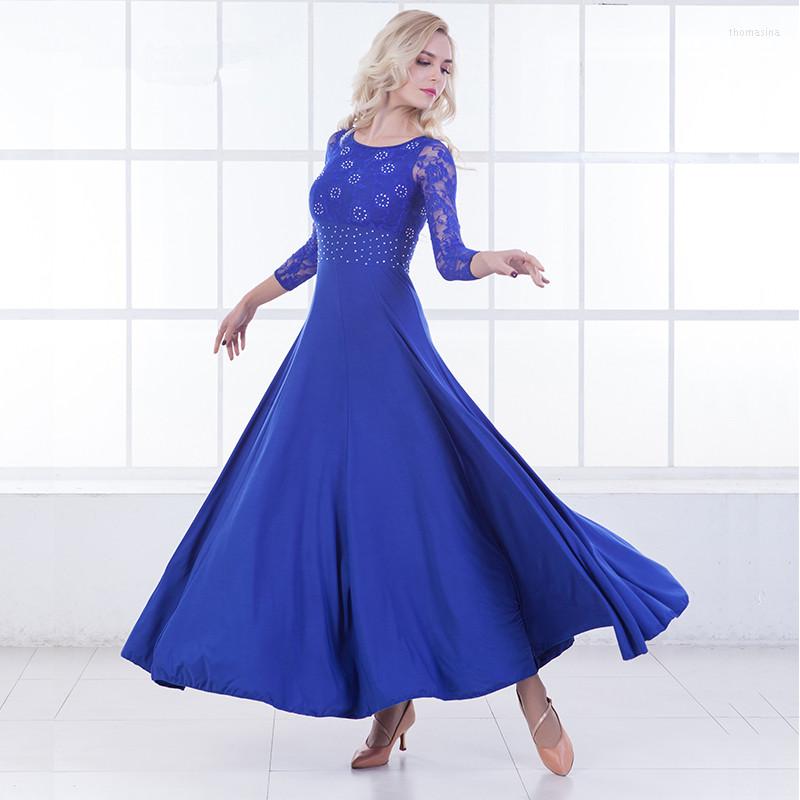 Stage Wear Modern Dance Dress Long Sleeve Ballroom Dancing Will Pendulum Waltz, Black
Stage Wear Modern Dance Dress Long Sleeve Ballroom Dancing Will Pendulum Waltz, Black