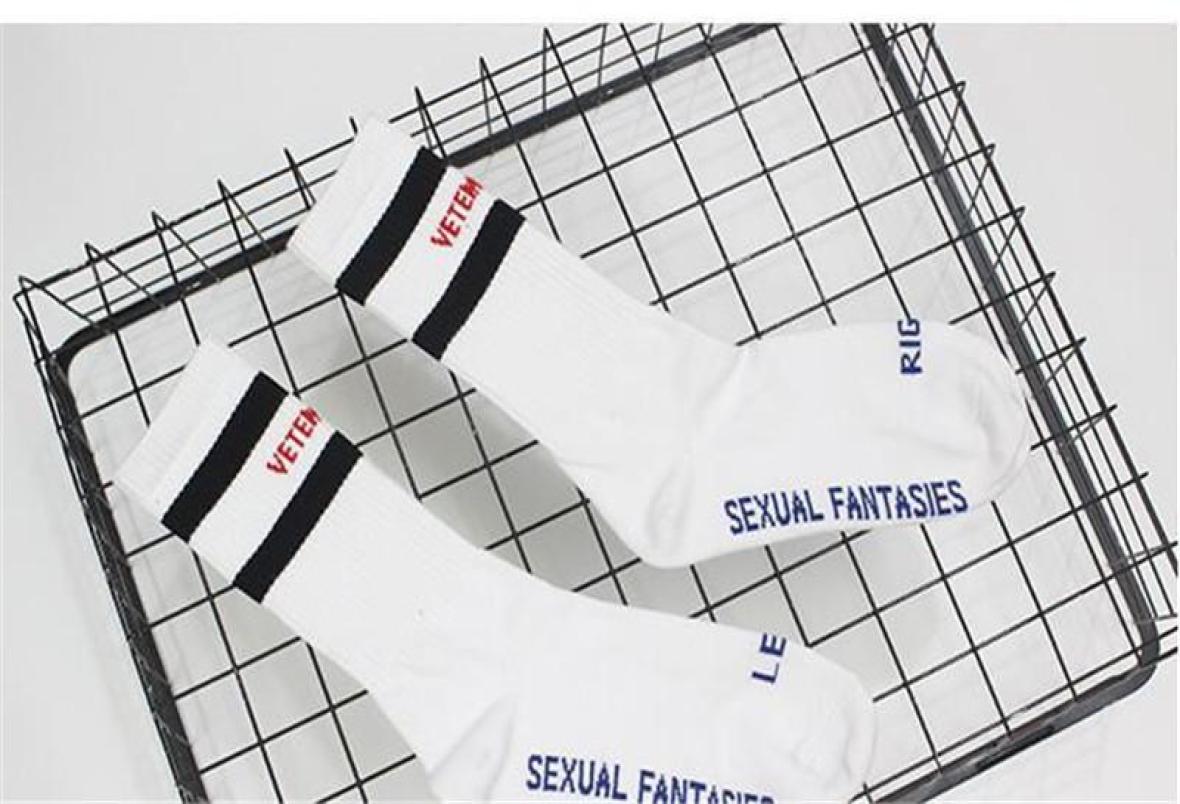 VETEMENTS stockings off Black White vetements sport Socks Hip Hop Style Socks Letter mens designer Athletes stocking fear god8373590, Individual packing
VETEMENTS stockings off Black White vetements sport Socks Hip Hop Style Socks Letter mens designer Athletes stocking fear god8373590, Individual packing