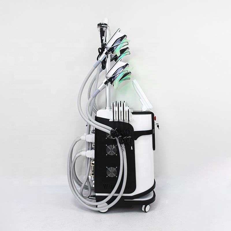 5 in 1 Double chin cryo beauty machine factory price freezing fat multifunctional cavitation rf beauty spa