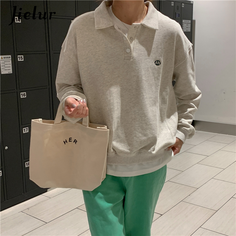 Women's Hoodies Sweatshirts Jielur Casual Polo Collar Women Embroidery Korean Style Leisure Sweatshirt Long Sleeve Tops Harajuku Clothes School -XL 221206, Deep blue
Women's Hoodies Sweatshirts Jielur Casual Polo Collar Women Embroidery Korean Style Leisure Sweatshirt Long Sleeve Tops Harajuku Clothes School -XL 221206, Deep blue