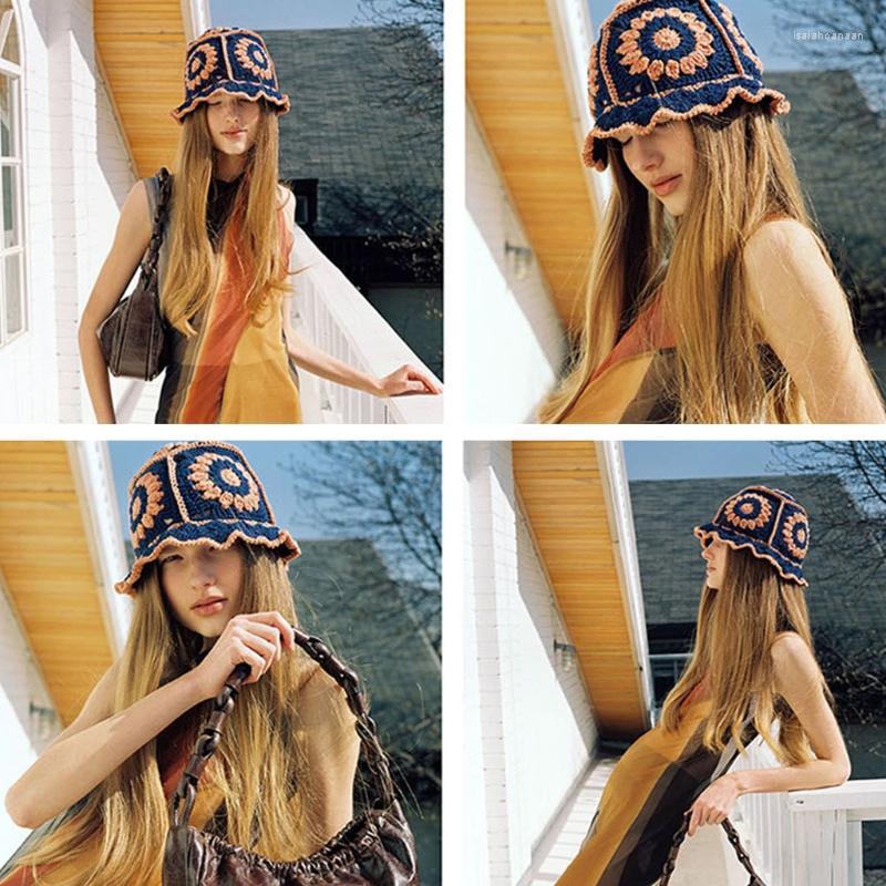 Berets X5XE Hollowing-Out Hats In INS Style All Season Bucket Handmade Fisherman Hat With Multiple Color Options, Sky blue
Berets X5XE Hollowing-Out Hats In INS Style All Season Bucket Handmade Fisherman Hat With Multiple Color Options, Sky blue