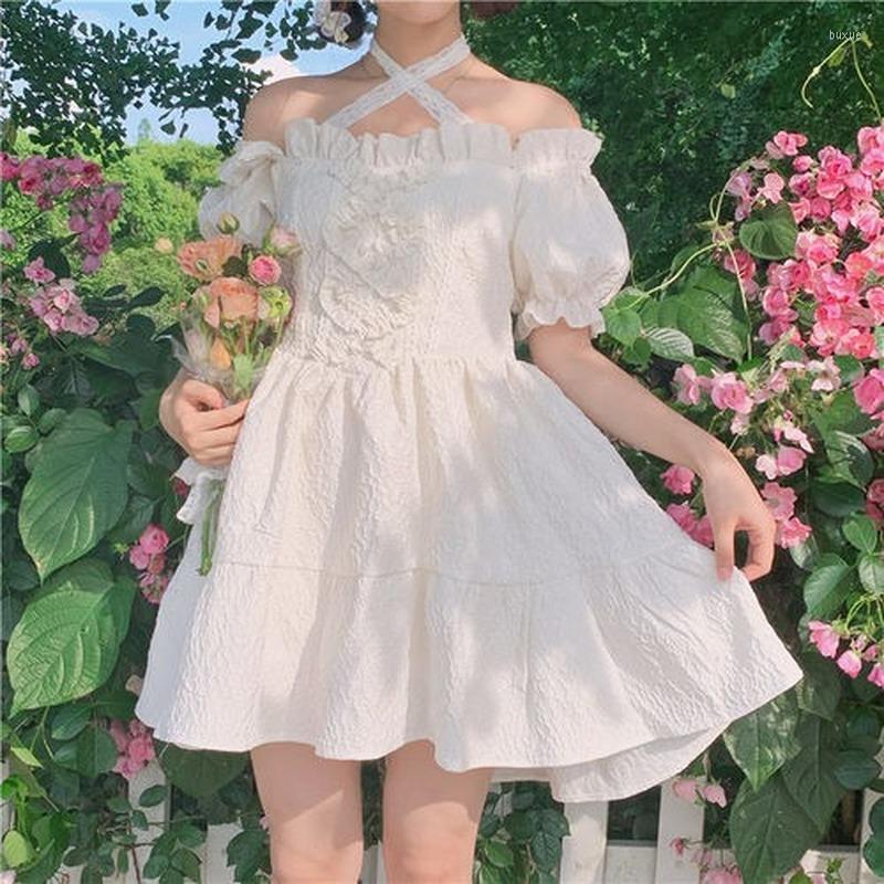 Casual Dresses White Sweet Lolita Dress Women Patchwork Designer Japanese Soft Fairy Girl Summer Y2k Party Birthday For 2022, White dress
Casual Dresses White Sweet Lolita Dress Women Patchwork Designer Japanese Soft Fairy Girl Summer Y2k Party Birthday For 2022, White dress