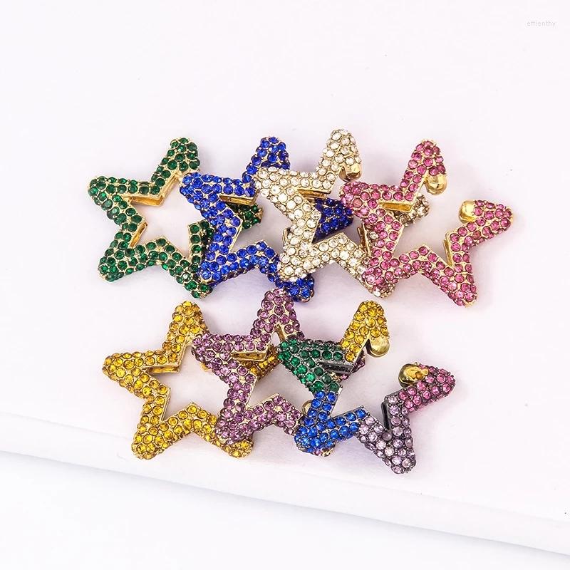 Backs Earrings 2022 Designer Gold Color Twisted Star For Women Paved Full Colorful Zircon Clip Earring Chic Statement
Backs Earrings 2022 Designer Gold Color Twisted Star For Women Paved Full Colorful Zircon Clip Earring Chic Statement
