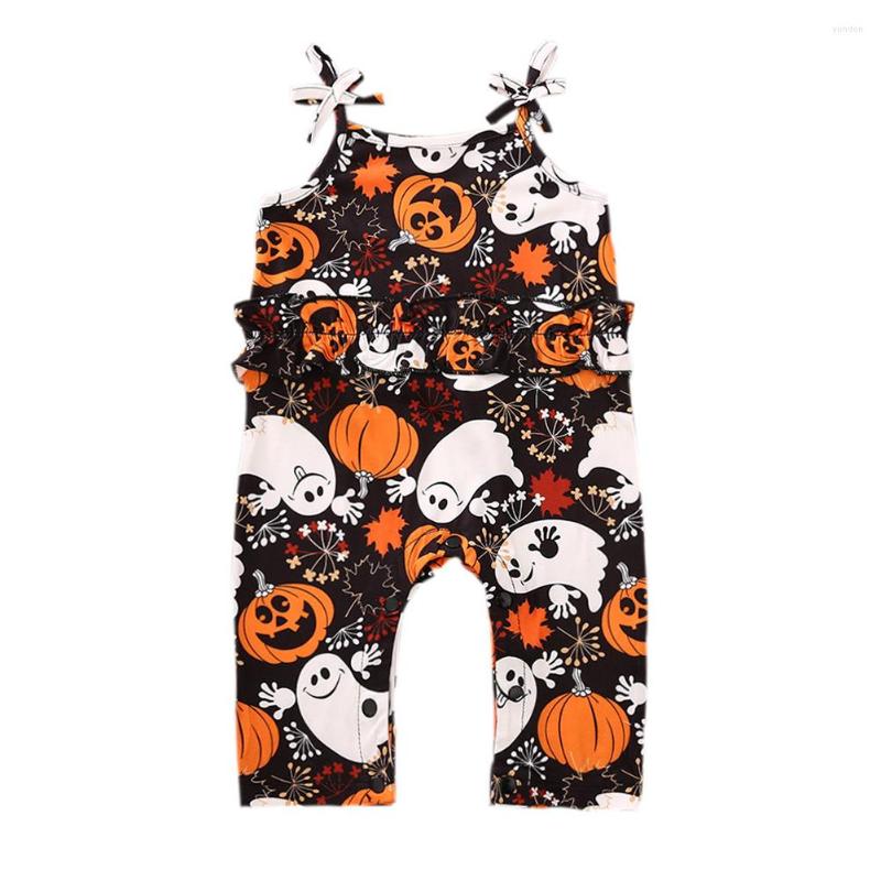 Running Sets Baby Girl Clothes Pumpkin Ghost Print Sling Sleeveless/Long-Sleeved Jumpsuit Bodysuit Outfits Halloween H7JP, Black
Running Sets Baby Girl Clothes Pumpkin Ghost Print Sling Sleeveless/Long-Sleeved Jumpsuit Bodysuit Outfits Halloween H7JP, Black