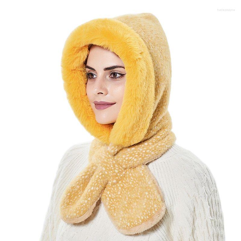Beanies Winter Women Fur Hats Hood Girls Fluffy Hat Scarf Set Outdoor Thicken Plush Warm Female Ski Ear Protection Caps Bonnet, Pink
Beanies Winter Women Fur Hats Hood Girls Fluffy Hat Scarf Set Outdoor Thicken Plush Warm Female Ski Ear Protection Caps Bonnet, Pink