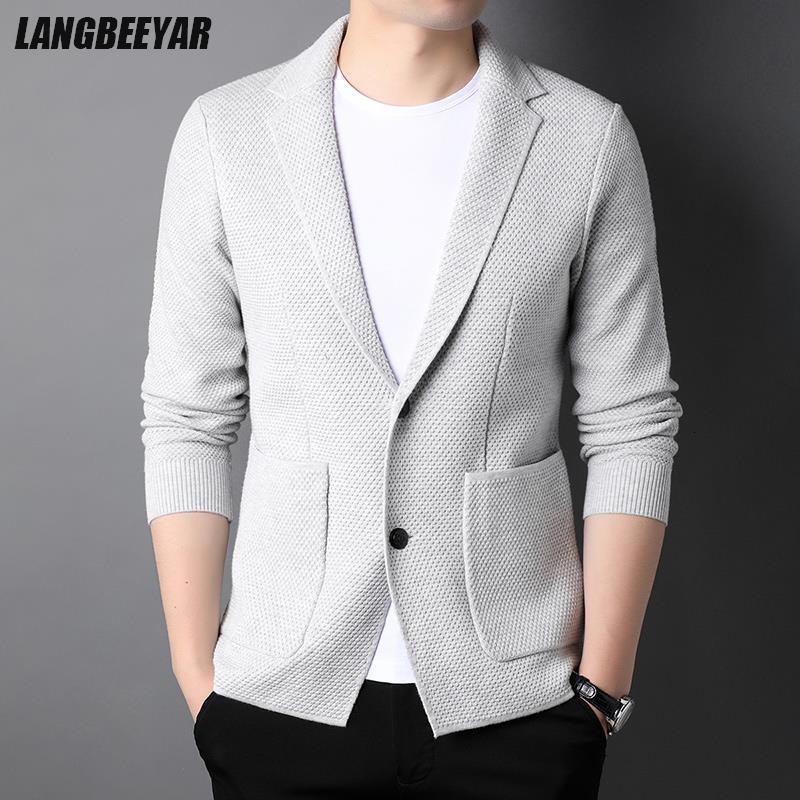 Men's Sweaters Top Grade Wool 5% Brand Fashion Knit Korean Style Cardigan Men Slim Fit Sweater Casual Solid Coats Jacket Mens Clothes 221206, Black
Men's Sweaters Top Grade Wool 5% Brand Fashion Knit Korean Style Cardigan Men Slim Fit Sweater Casual Solid Coats Jacket Mens Clothes 221206, Black