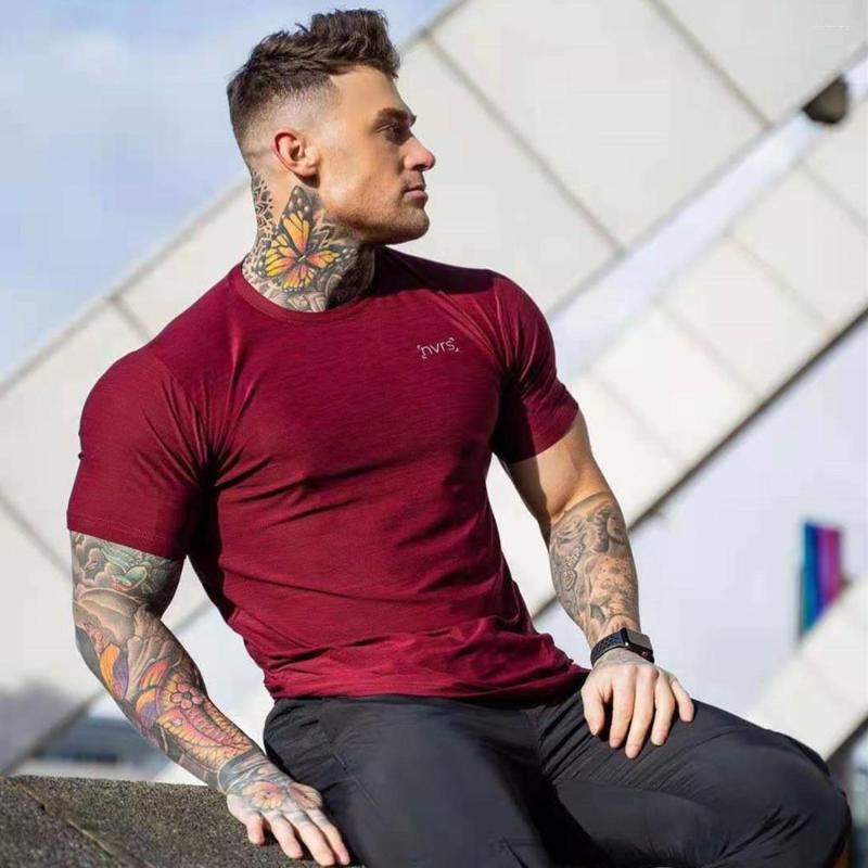 Men's T Shirts Men Shirt Fitness Workout Skinny Short Sleeve T-shirt Male Bodybuilding Sport Tee Tops Summer Casual Clothing, Fluorescent green
Men's T Shirts Men Shirt Fitness Workout Skinny Short Sleeve T-shirt Male Bodybuilding Sport Tee Tops Summer Casual Clothing, Fluorescent green