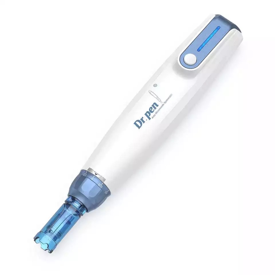 Micro Needling Pen Drpen A9 LED 6 Speeds Wireless Derma Pen 3 Bayonet Lock Design, White
Micro Needling Pen Drpen A9 LED 6 Speeds Wireless Derma Pen 3 Bayonet Lock Design, White