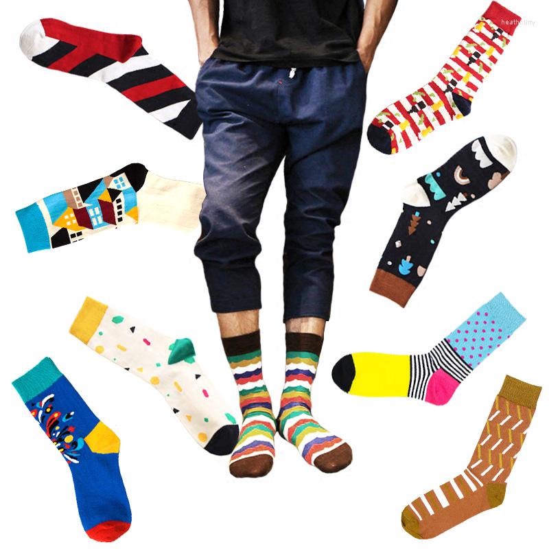 Men's Socks Fashion Warm Colored Striped Dot Cotton Print Art Jacquard Casual Happy Crew Clothing Accessories
Men's Socks Fashion Warm Colored Striped Dot Cotton Print Art Jacquard Casual Happy Crew Clothing Accessories