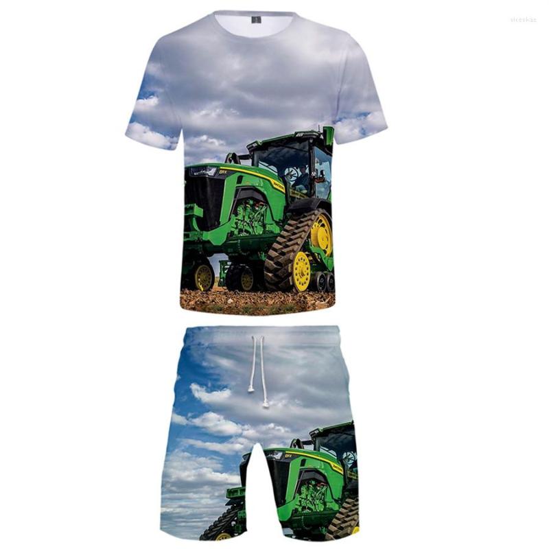 Men's Tracksuits Tractor Pattern Two Pieces Sets Men 3D T Shirts Shorts Suit Summer Tops Tees Fashion Tshirt Clothing, Dt-100
Men's Tracksuits Tractor Pattern Two Pieces Sets Men 3D T Shirts Shorts Suit Summer Tops Tees Fashion Tshirt Clothing, Dt-100