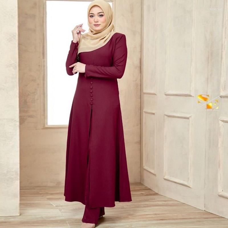 Ethnic Clothing French Fashion Muslim Women's Suit Arab Long Dress Ramadan Islamic Party Noble Luxurious
Ethnic Clothing French Fashion Muslim Women's Suit Arab Long Dress Ramadan Islamic Party Noble Luxurious