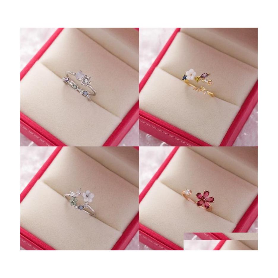 Wedding Rings Fashion Crystal Zircon Wedding Rings Sweet Flower Leaf Butterfly Adjustable Open Ring Female Engagement Jewelry Gift 1 Dhhwp
Wedding Rings Fashion Crystal Zircon Wedding Rings Sweet Flower Leaf Butterfly Adjustable Open Ring Female Engagement Jewelry Gift 1 Dhhwp