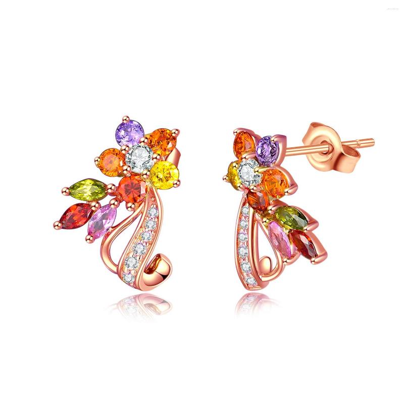 Stud Earrings YFN 14K Real Gold Flower Dainty Multi Color Moissanite Leaf Wrap For Women Girls Gift
Stud Earrings YFN 14K Real Gold Flower Dainty Multi Color Moissanite Leaf Wrap For Women Girls Gift