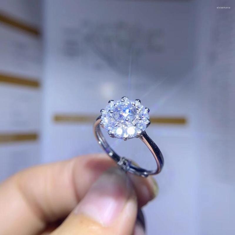 Cluster Rings Sparkling Moissanite Gemstone Ring For Women Jewelry Gift Gem Shiny Better Than Diamond Real 925 Silver Engagement
Cluster Rings Sparkling Moissanite Gemstone Ring For Women Jewelry Gift Gem Shiny Better Than Diamond Real 925 Silver Engagement