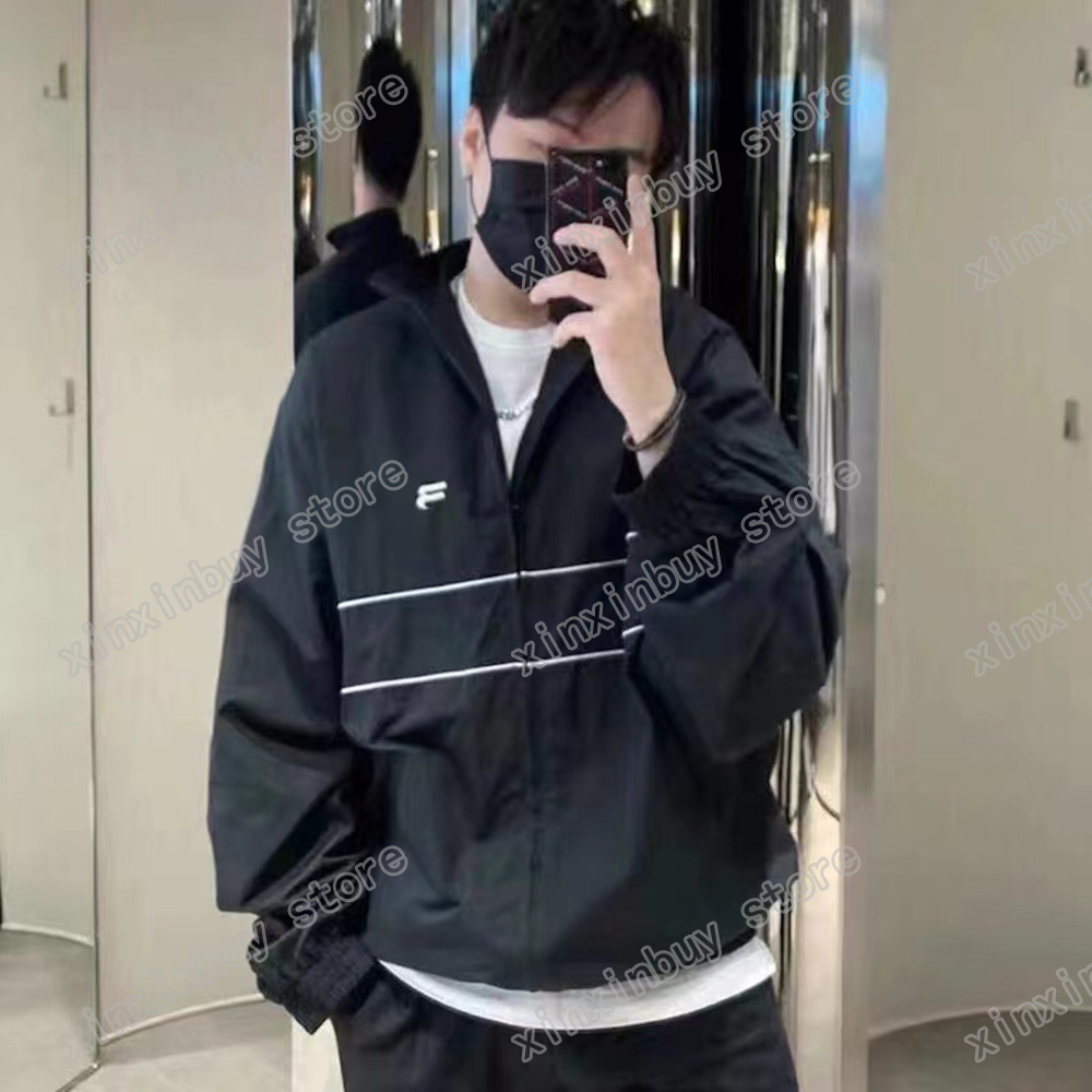 xinxinbuy Men designer Hoodie sweater Windbreaker Sporty Letter embroidery jacquard Paris cotton women black white grey S-2XL, 01
xinxinbuy Men designer Hoodie sweater Windbreaker Sporty Letter embroidery jacquard Paris cotton women black white grey S-2XL, 01