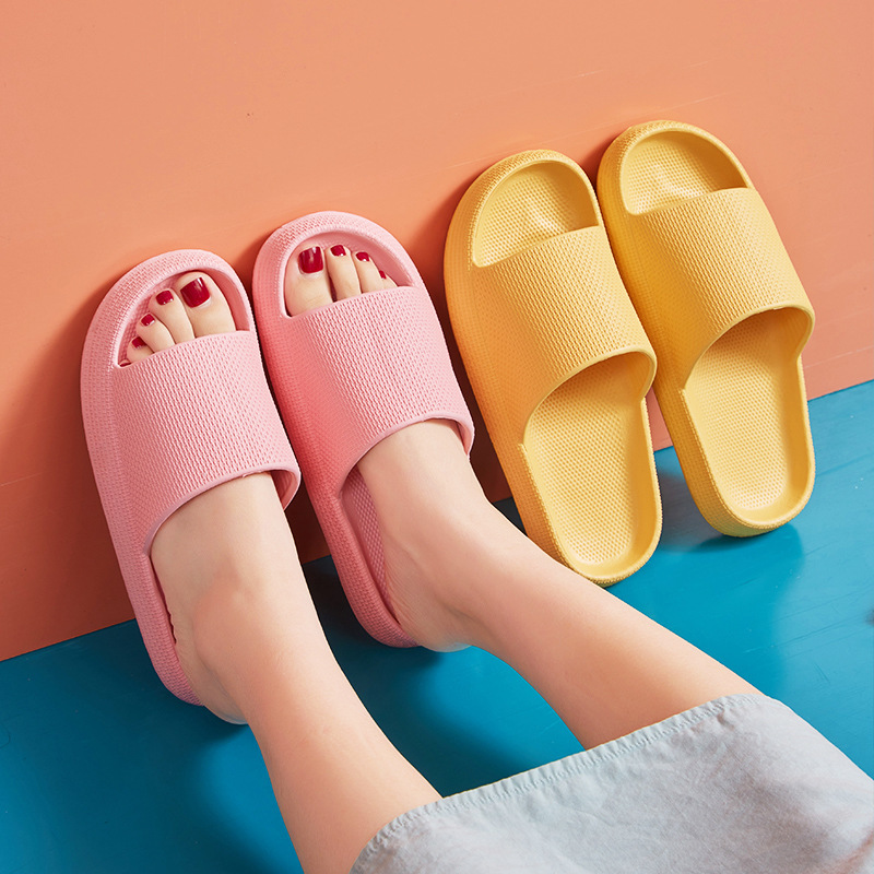 Feet feeling slippers women wear thick soles outside in summer home indoor bathroom antiskid shower couple sandals, #7
Feet feeling slippers women wear thick soles outside in summer home indoor bathroom antiskid shower couple sandals, #7