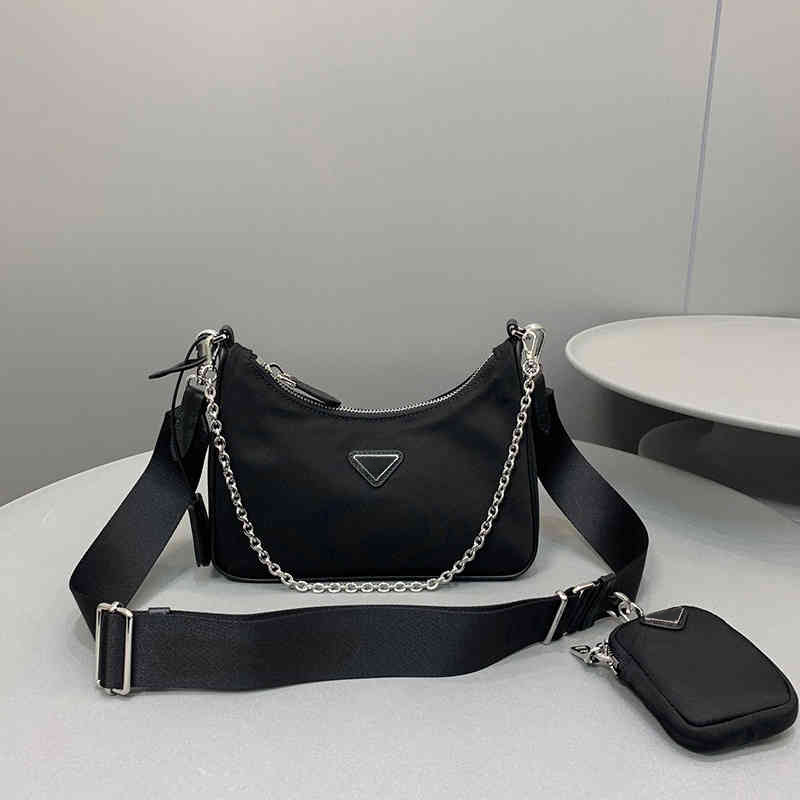 NXY Evening Bags 2022 new p family three in one women's bag classic hobo armpit nylon single shoulder slant span for men and women 220221, Black
NXY Evening Bags 2022 new p family three in one women's bag classic hobo armpit nylon single shoulder slant span for men and women 220221, Black